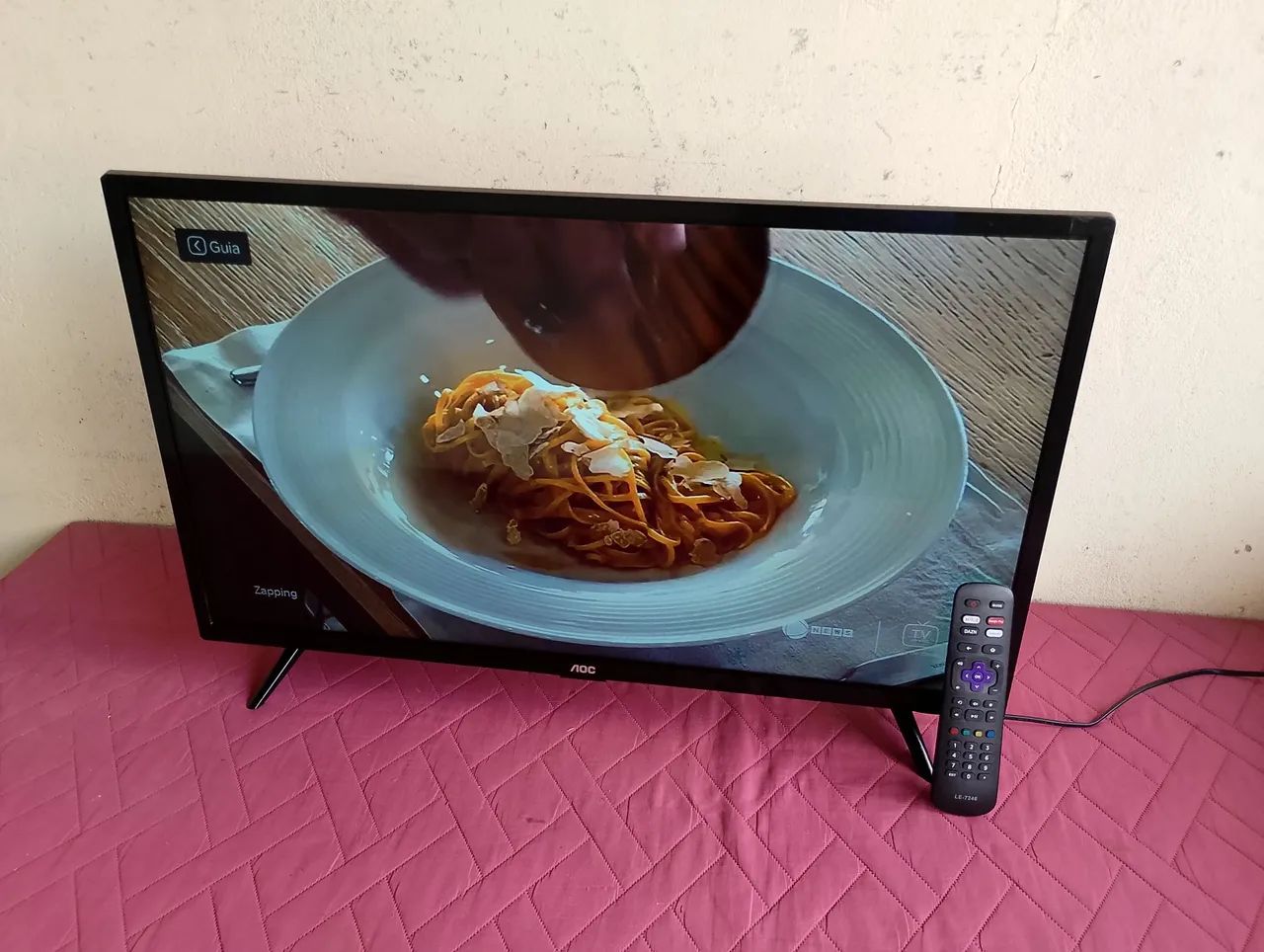 Smartv tv AOC Roku 32 polegadas  - Foto 2