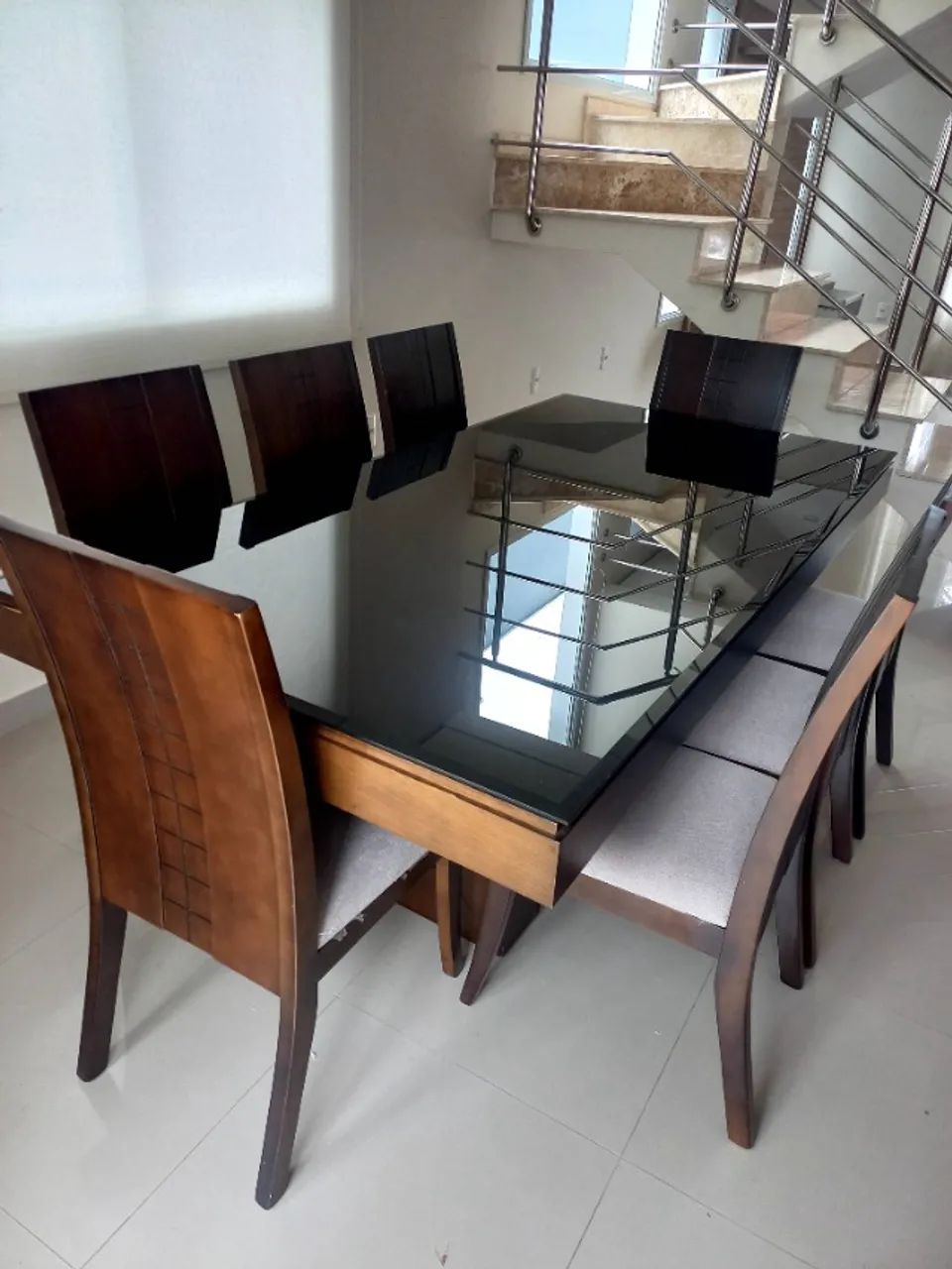 Mesa de Jantar 8 lugares 2,20 X 1,10 