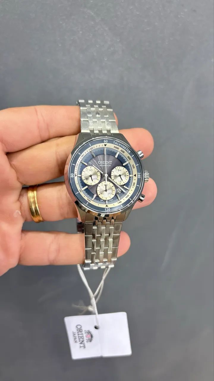 Relógio orient solartech elegance 