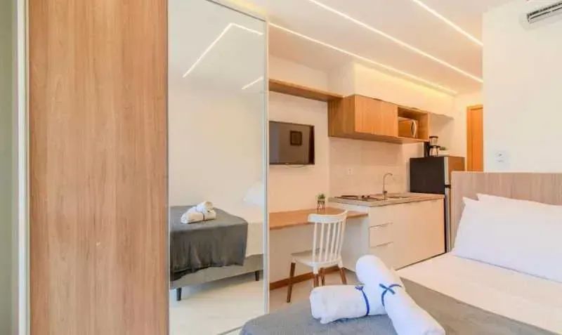 STUDIO 20M², MOBILIADO, EM ARMAÇÃO - Foto 4