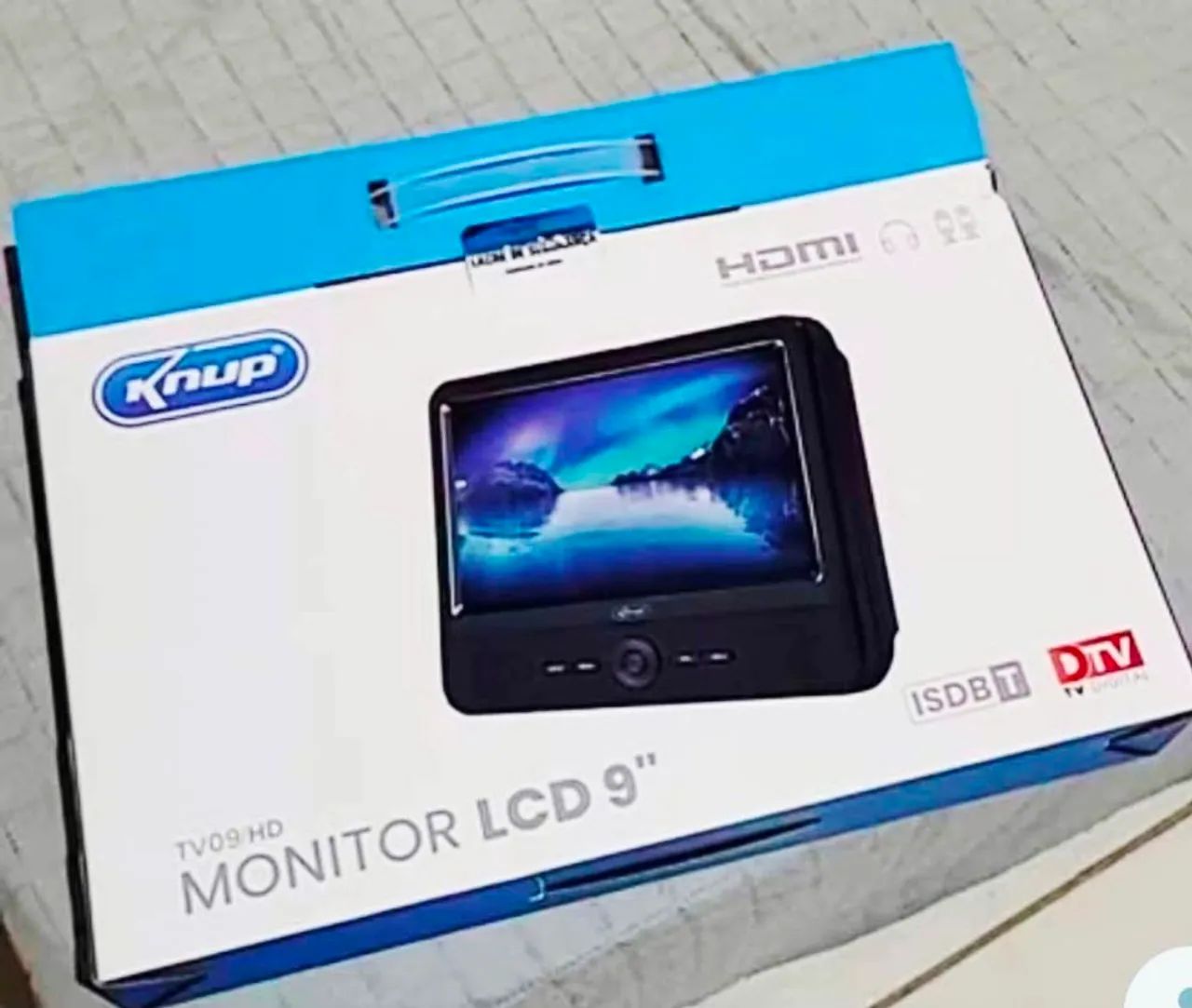 TV portátil Knup 9" - Foto 2