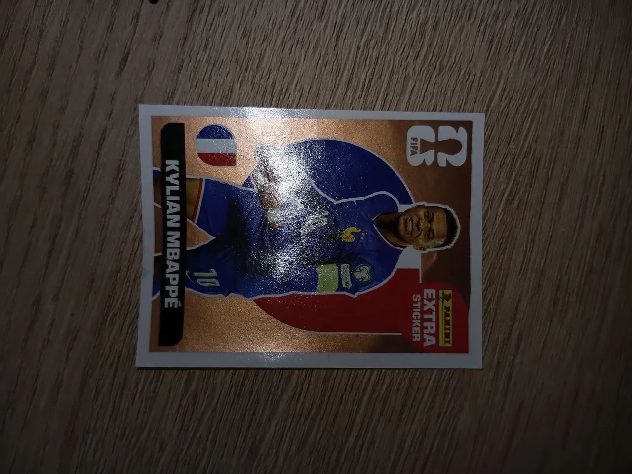 Figurinha Kylian mabappê extra sticker bronze - Foto 4