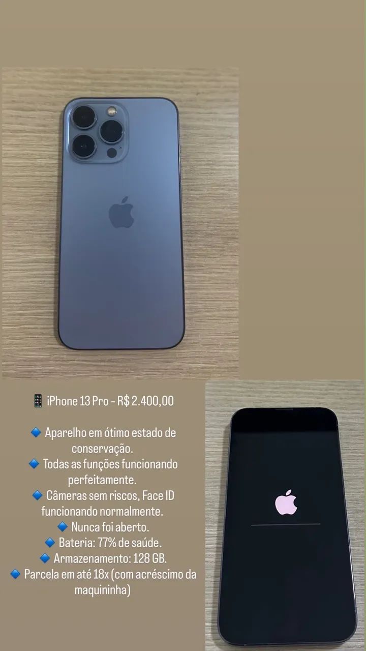 IPhone 13 PRO - Celulares e Smartphones - Plano Diretor Sul