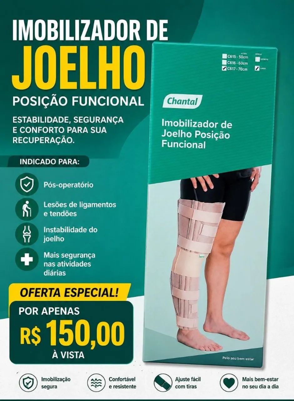 Imobilizador de joelho