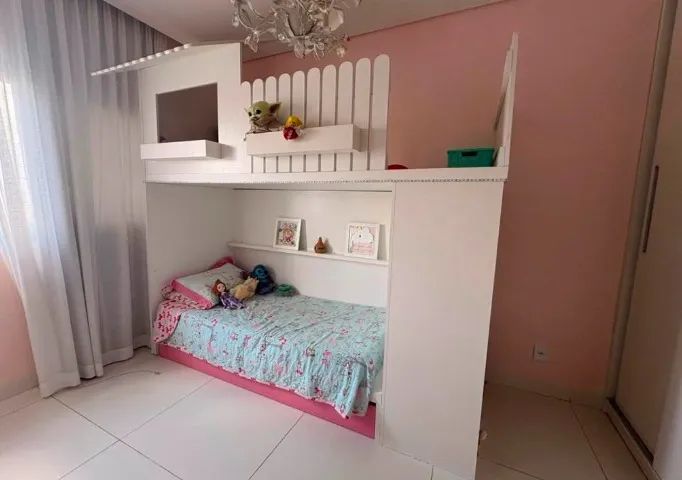Cama infatil casinha com cama extra