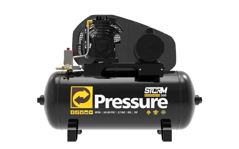 Compressor de ar 100lts-2Hp ( Pressure )