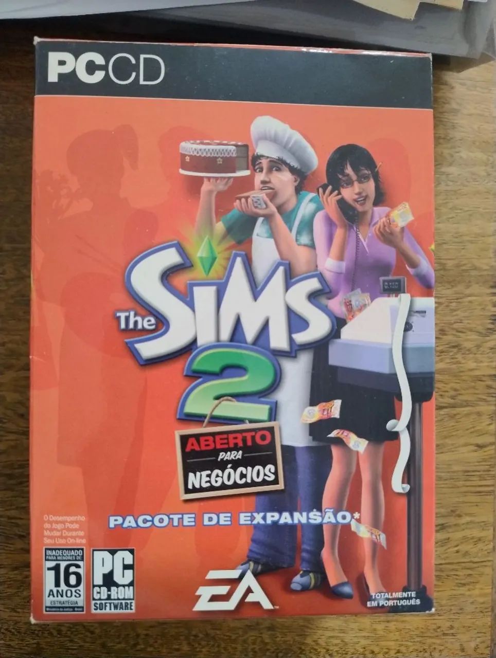 Jogo PC CD Computador The Sims 2 - Pacote de Expansão - Aberto para Negócios