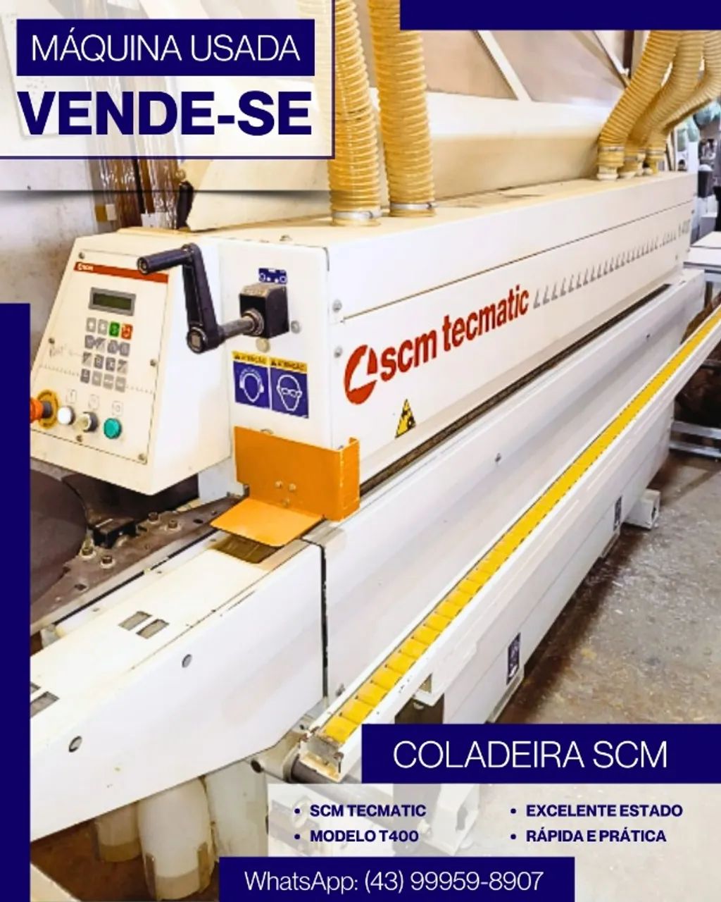 Máquinas usadas para marcenaria! - Foto 5