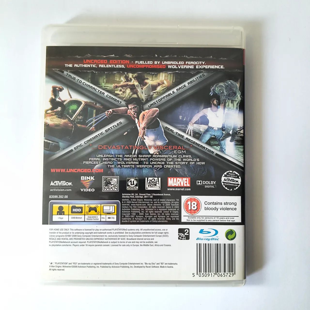 Wolverine PS3 - Completo com manual - Foto 3