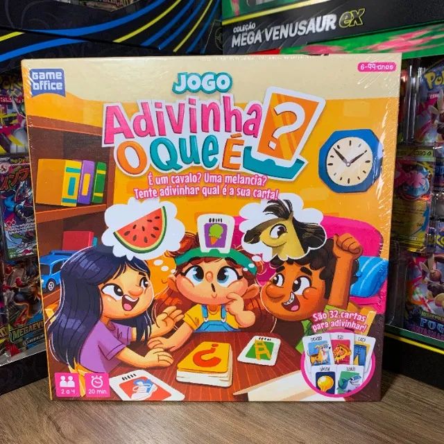 Jogo de tabuleiro Adivinha o Que É - Toyster/Game Office