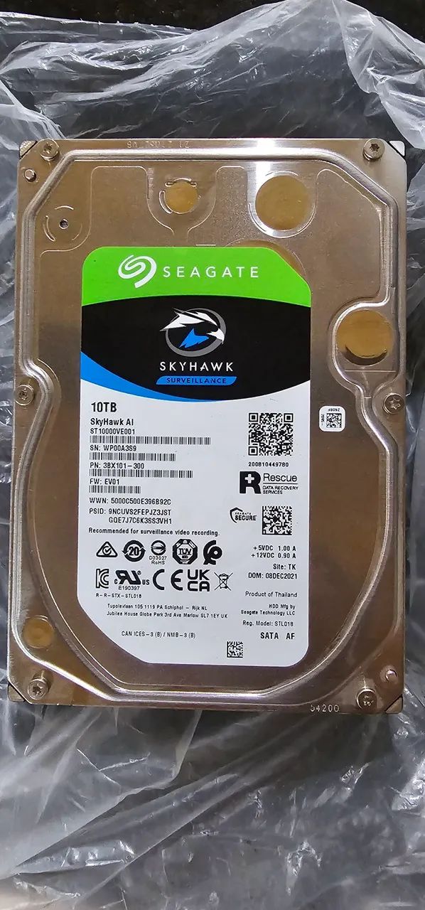 HD Seagate 10 TB