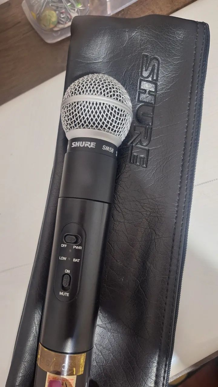 Microfone Sem Fio Sony UTX-B2 / URX-P2 Profissional - Microfones e