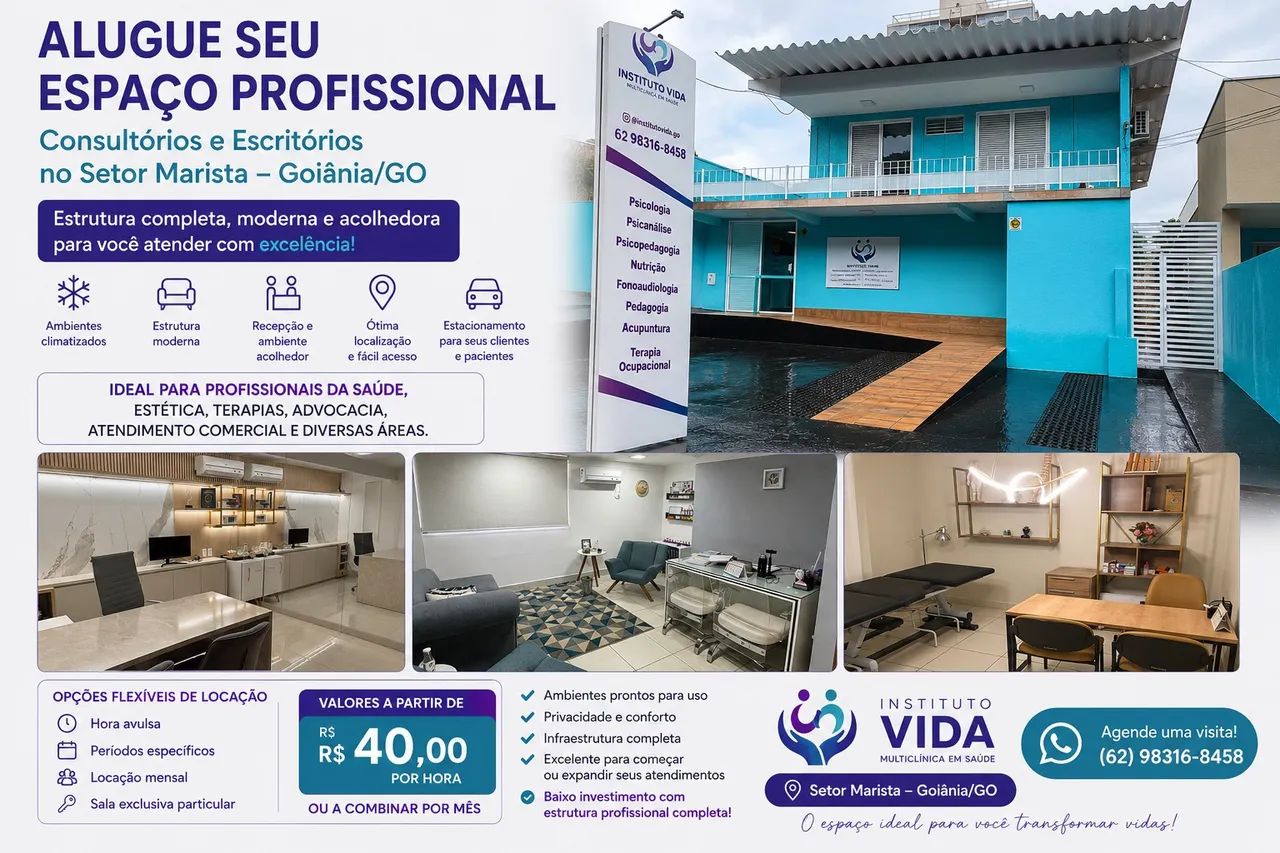 Escritórios e consultórios por hora, periodo 