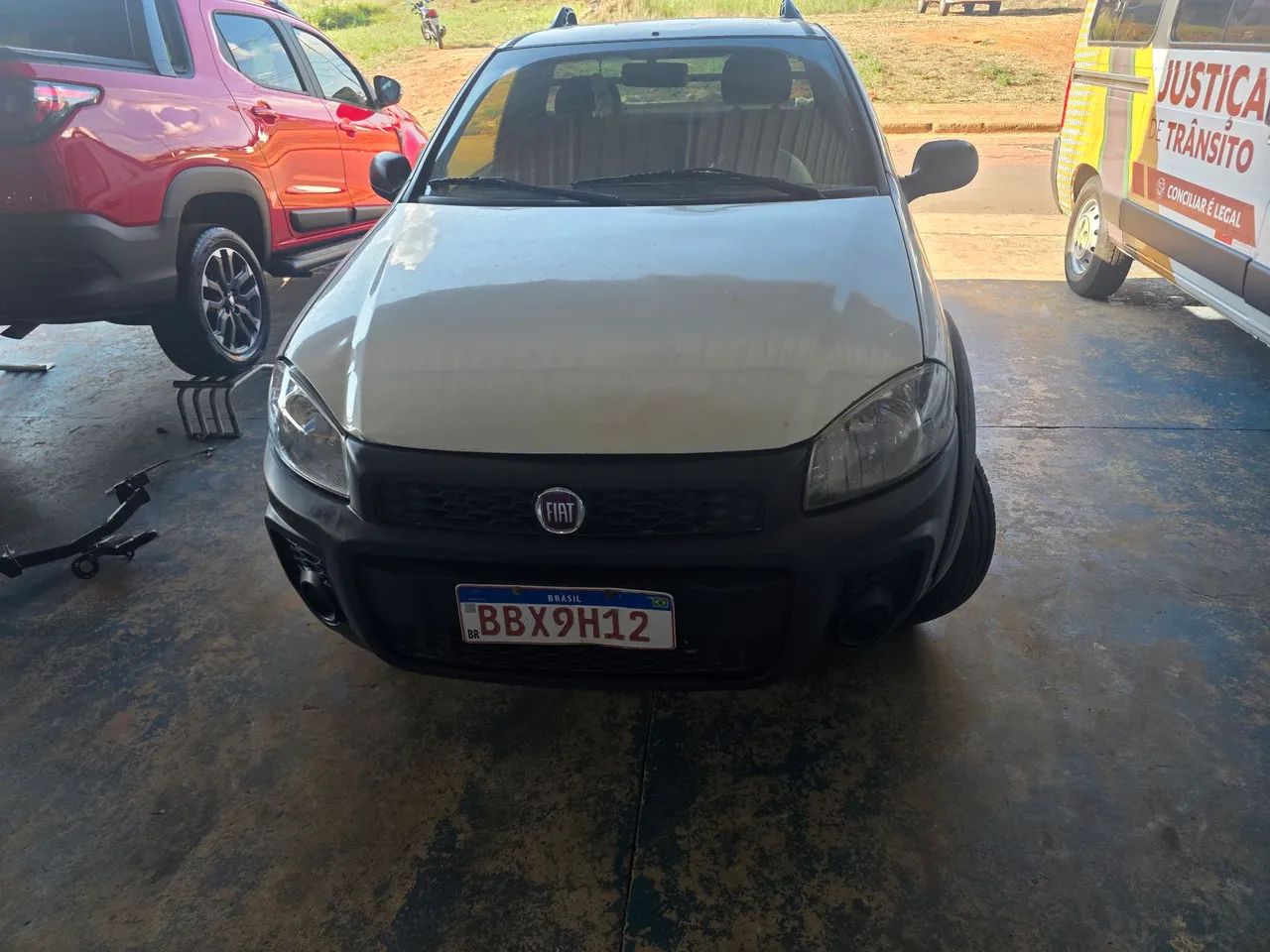 Fiat Strada Working Hard 1.4 Fire Flex 8V CS 2018 - Foto 3