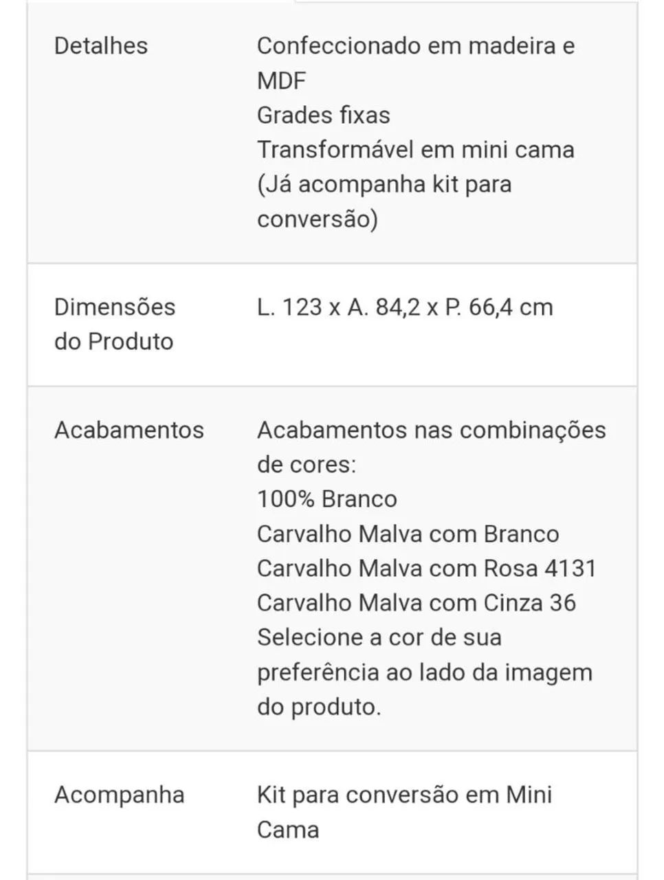 Berço Compacto (nacional) - Foto 5