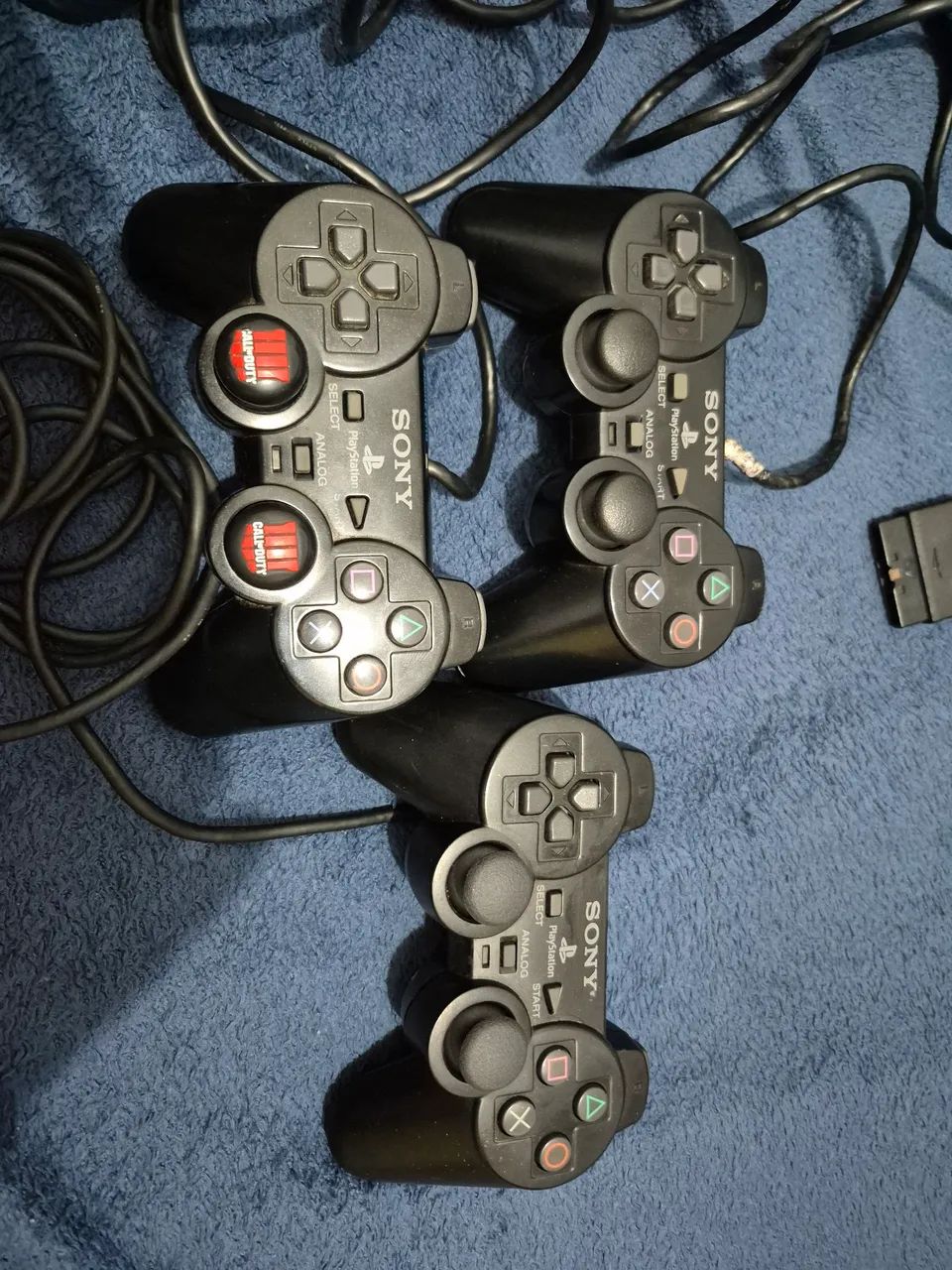 3 controles de PS2 original Sony.  - Foto 3