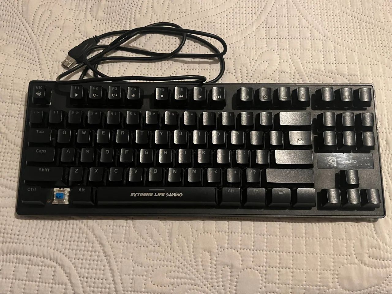 Teclado mecanico 75% switch azul. Aceito ofertas