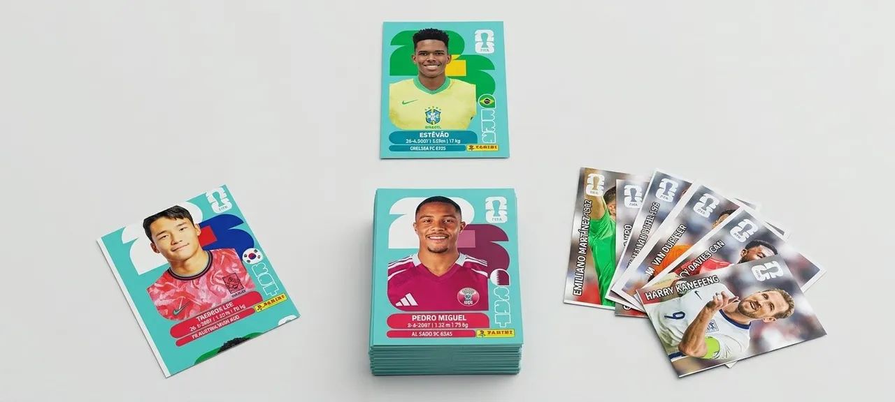 Figurinhas Panini Copa 2026