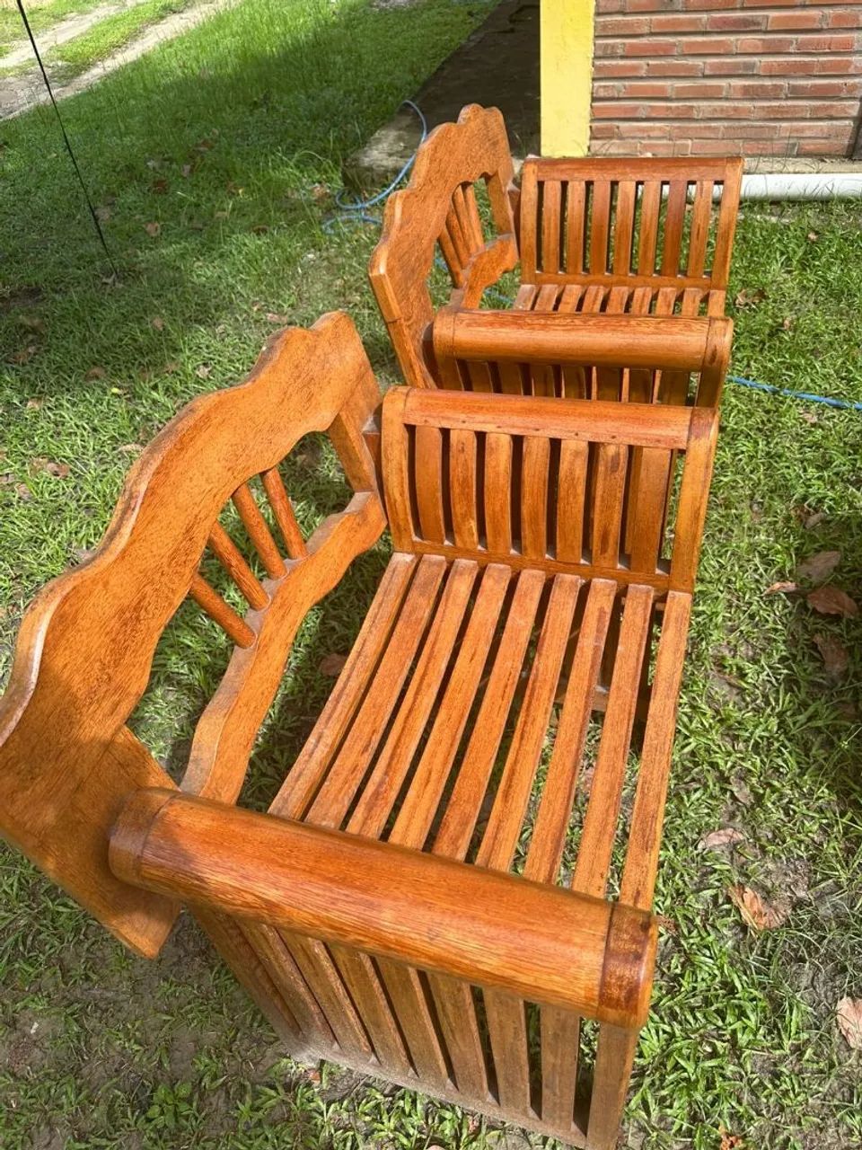 Conjunto de sofá rústico 