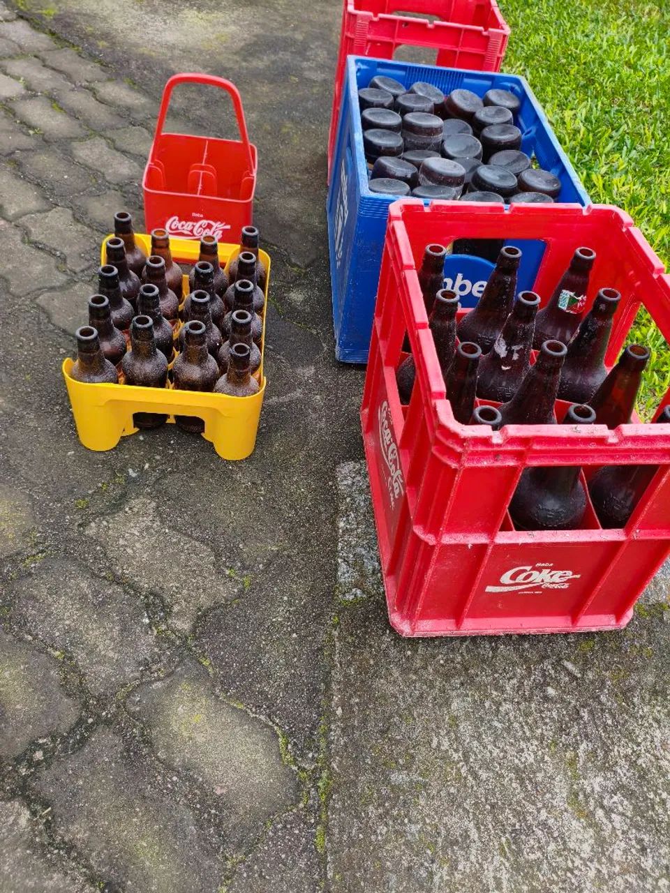 Engradados Cola Cola Antigos com e sem Garrafas - Foto 2