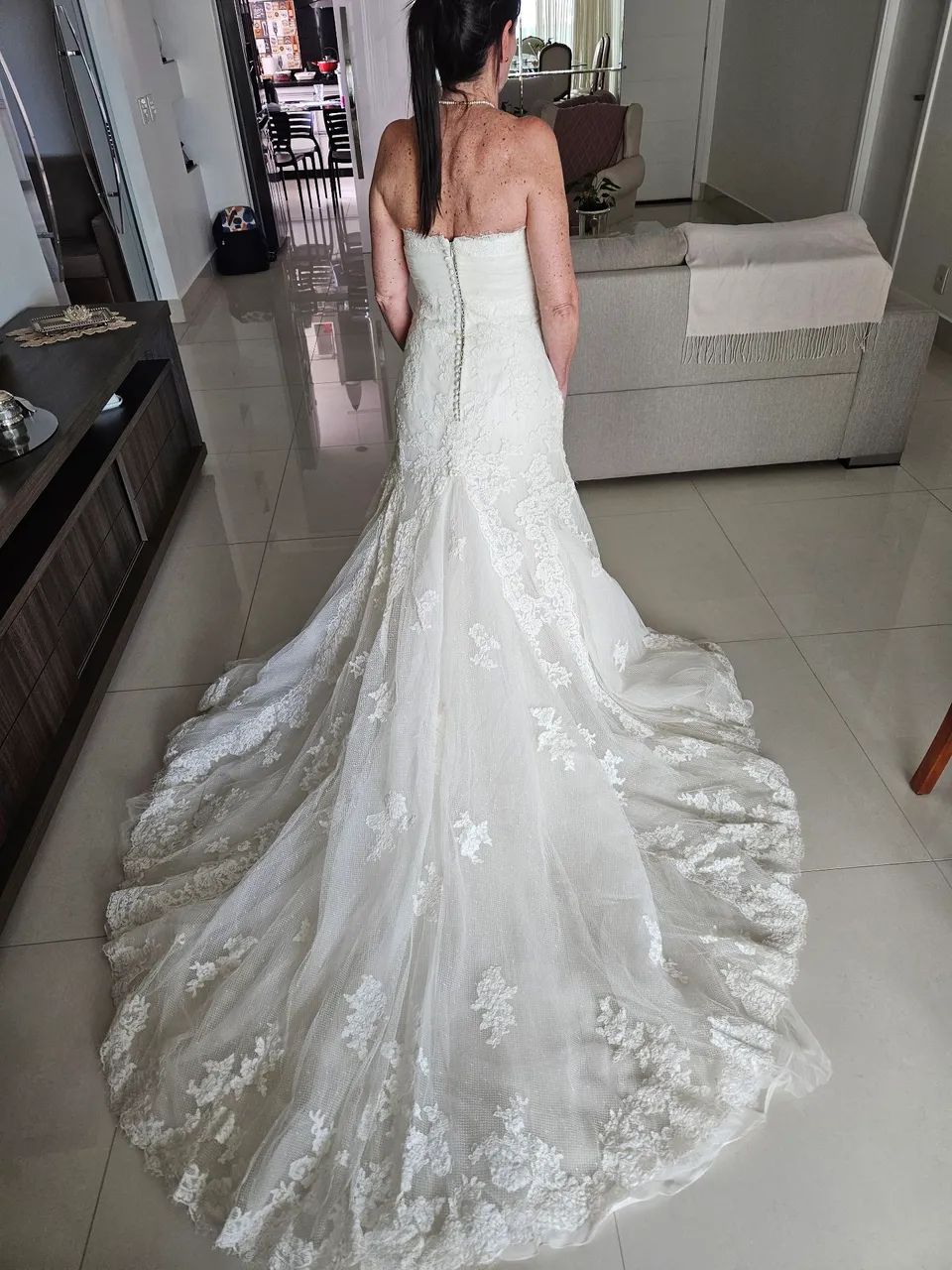 Lindo vestido de noiva - Foto 2