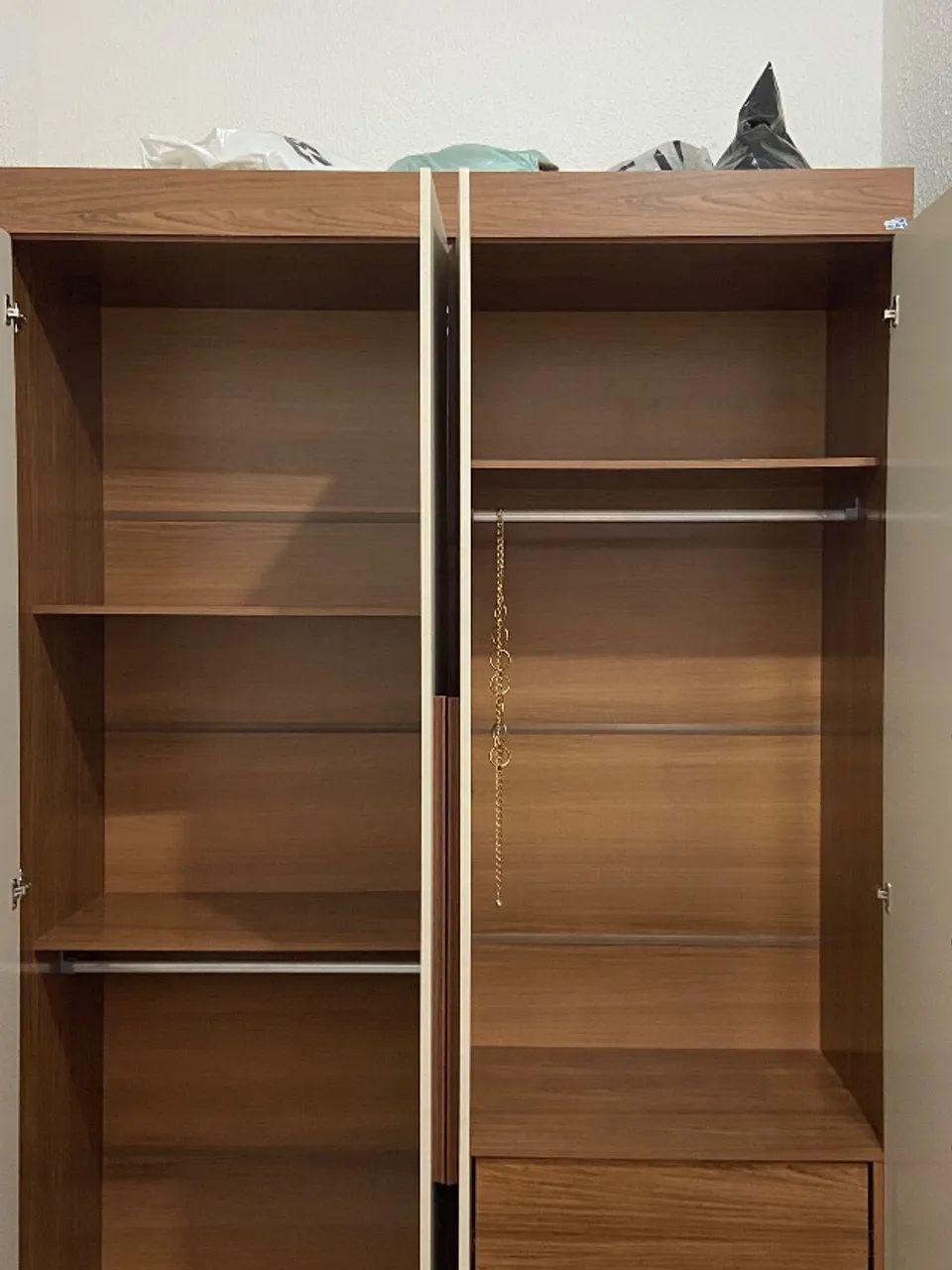 GUARDA ROUPA SOLTEIRO - usado  - Foto 4