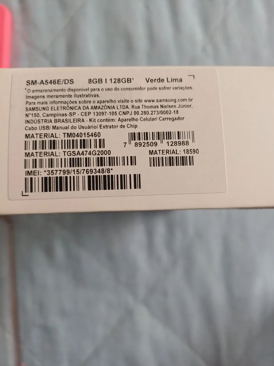 Celular Samsung A54 aberto só prá conferir com todos acessórios originais e nota fiscal.  - Foto 4