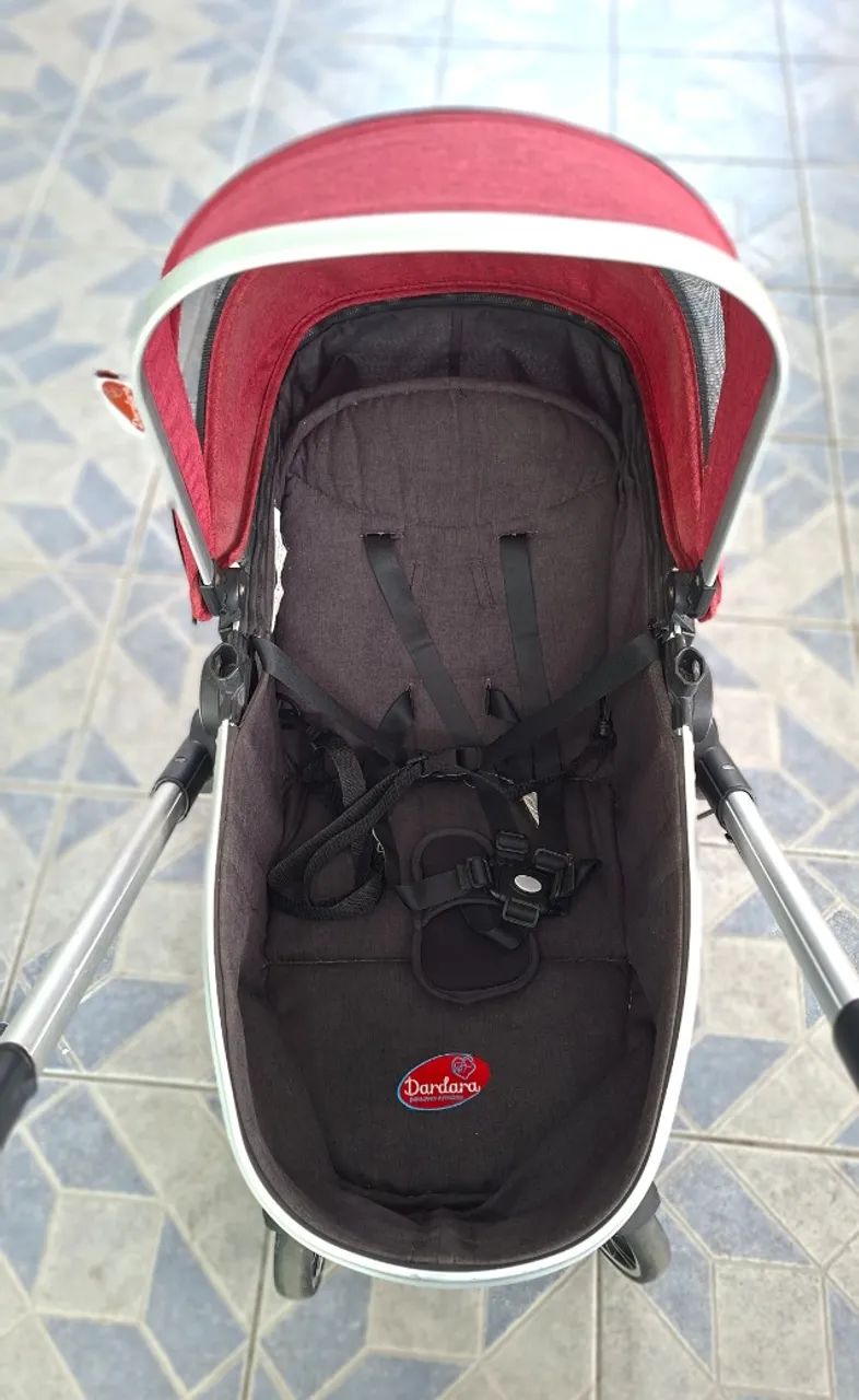 Carrinho de Bebê Multifuncional Dardara  - Foto 3