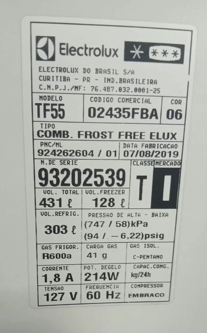 Geladeira Eletrolux  - Foto 3