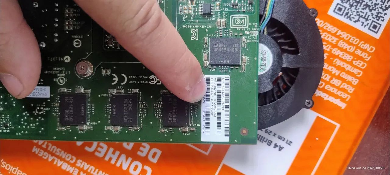 Placa de vídeo NVidia quadro 2000 - Foto 3