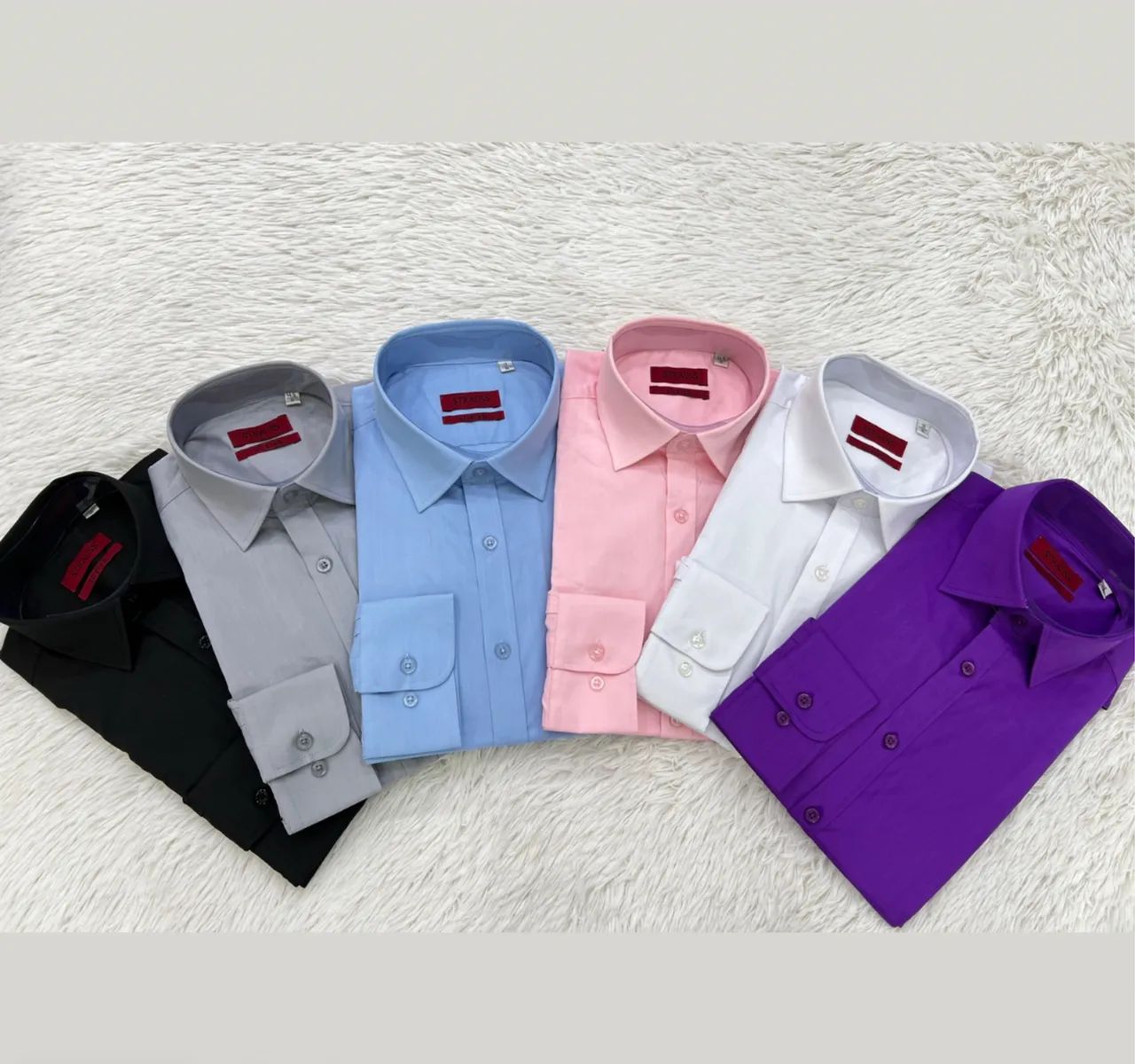 Camisa algodão + poliéster slim  - Foto 2