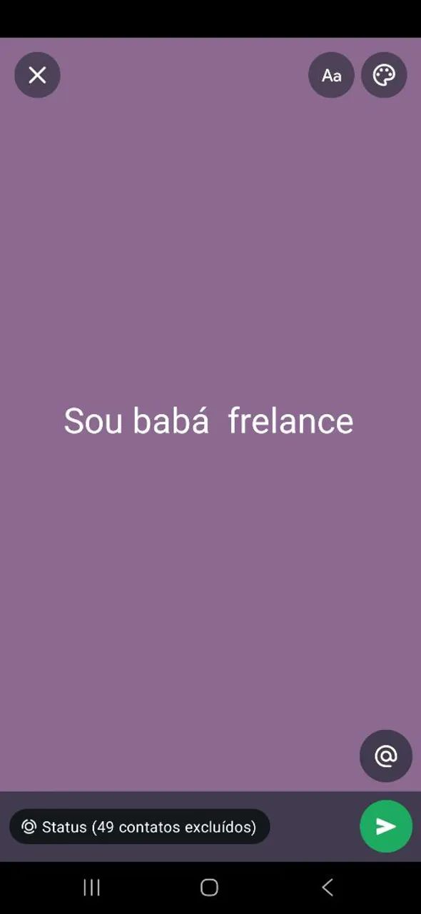 Babá frelance
