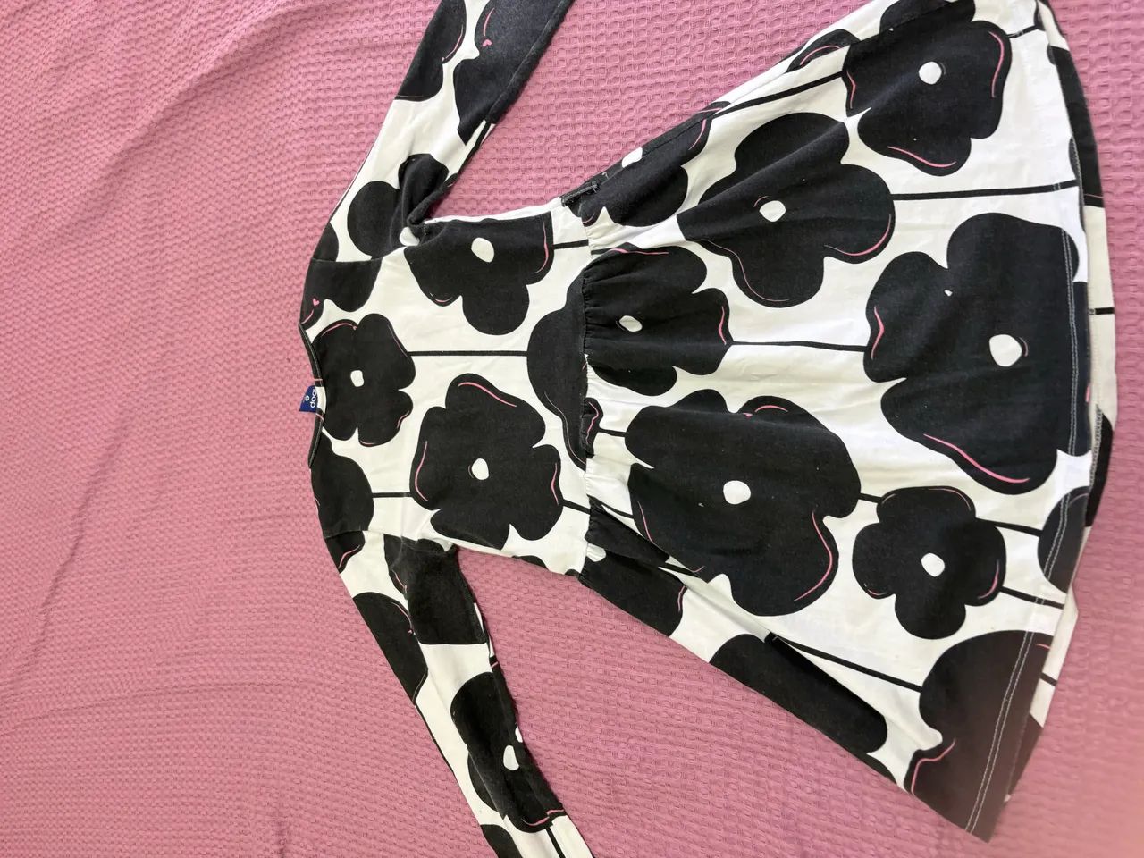 Vestido infantil com mangas  - Foto 2