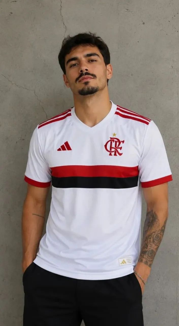 Camisa do flamengo branca 2026