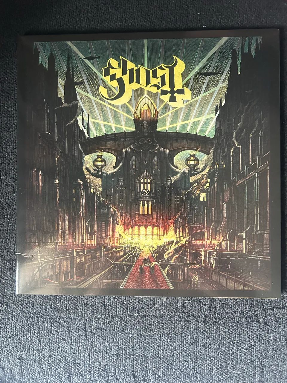 Vinil LP Ghost - Meliora (Branco/Transparente)