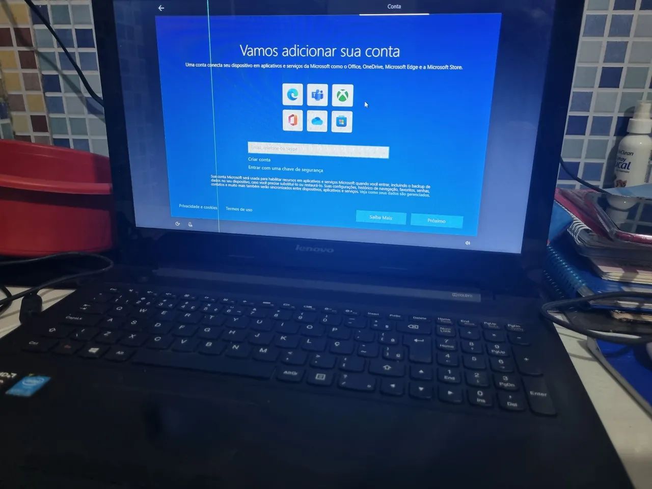 Notebook Lenovo usado! - Foto 3
