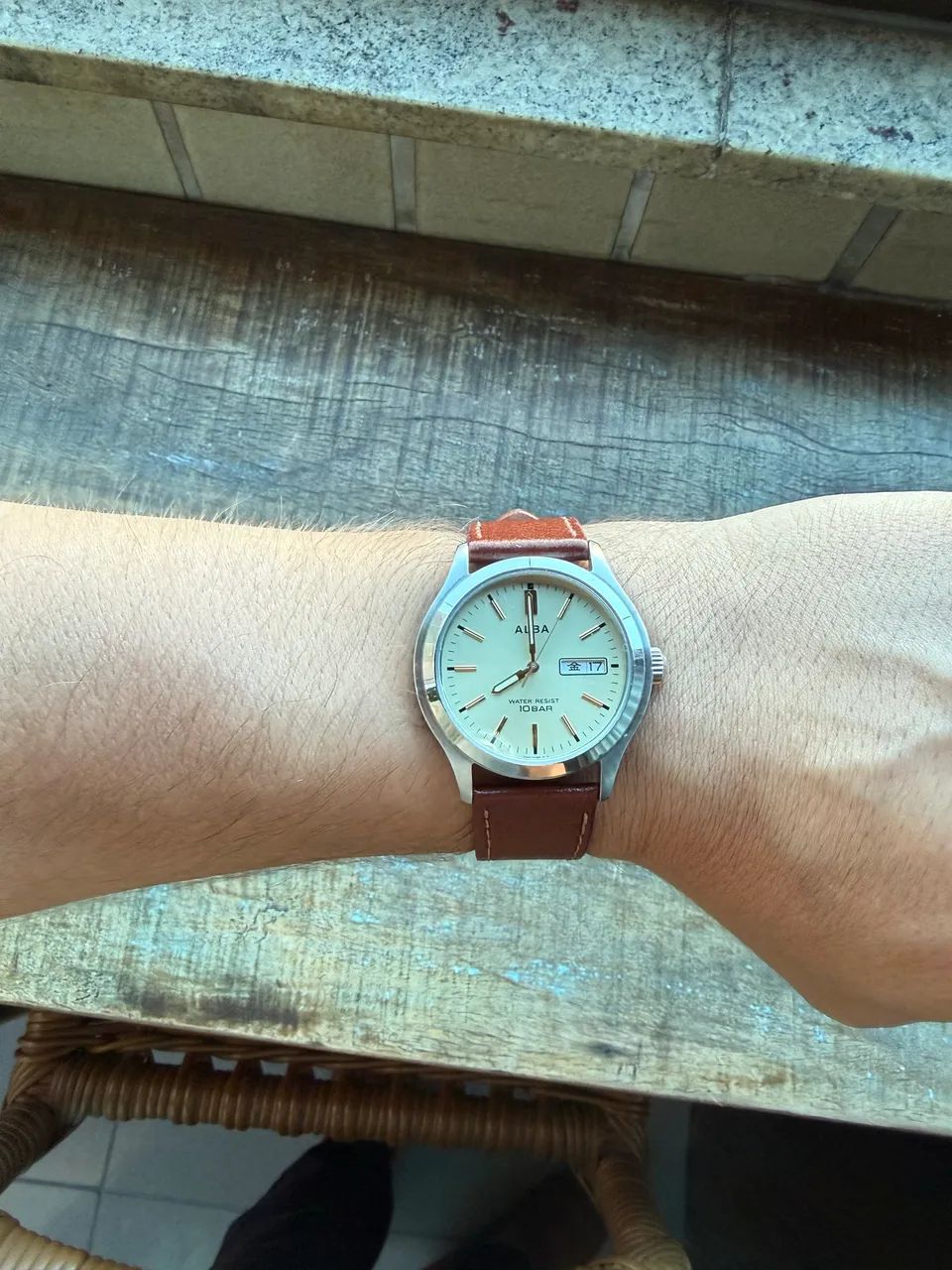 Relógio japonês Alba/Seiko 
