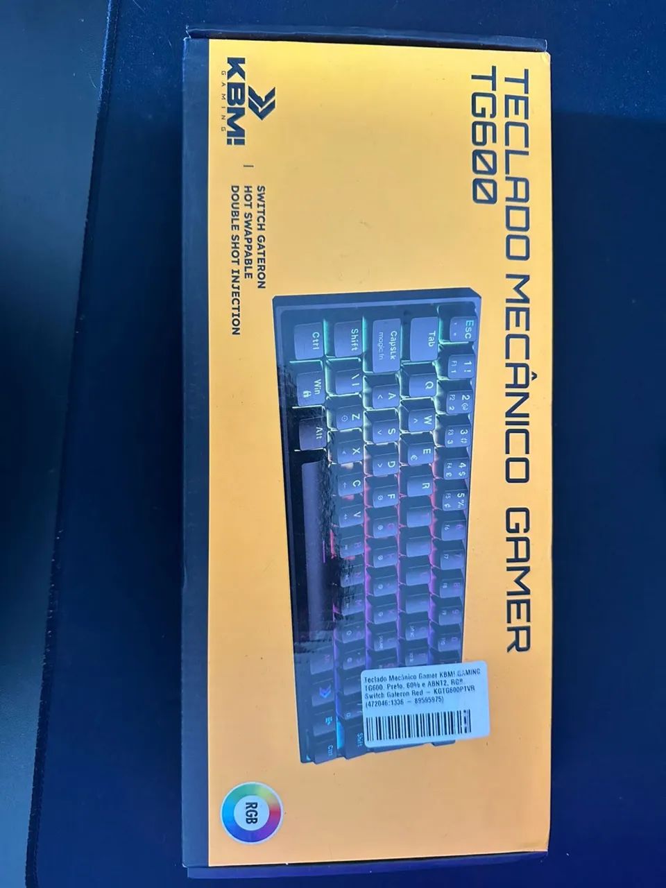 Teclado mecânico gamer 