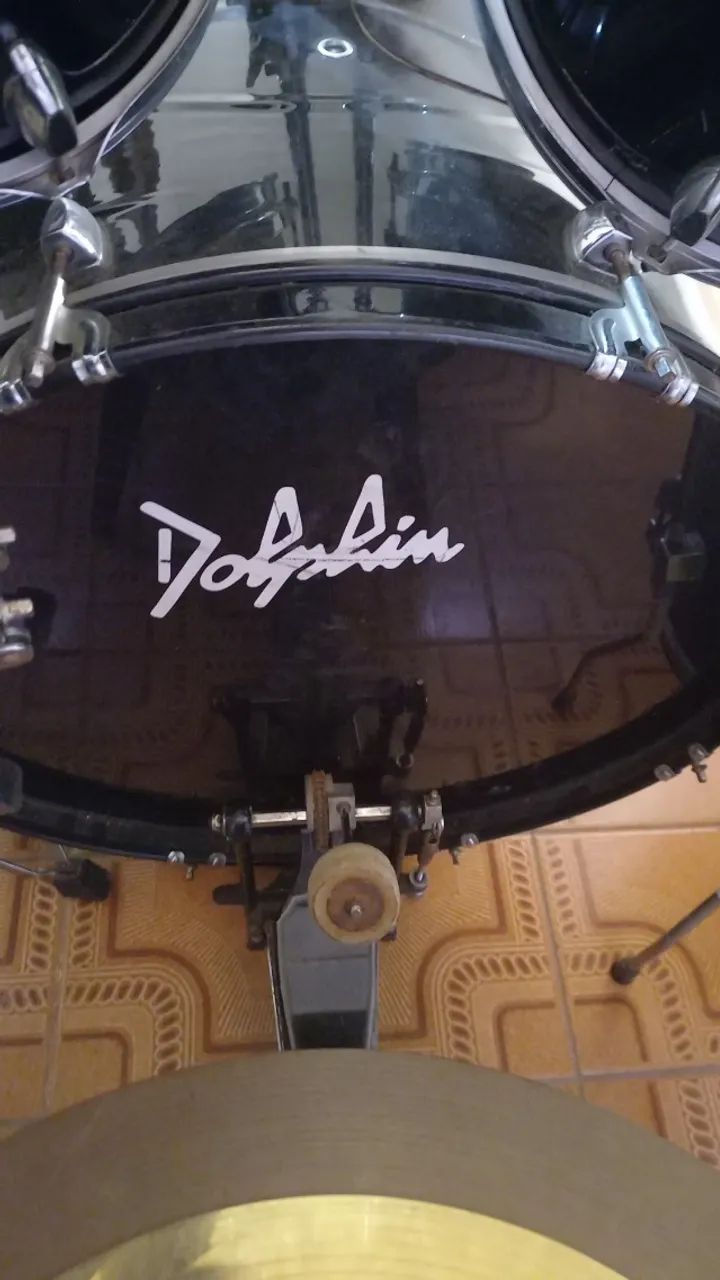 Bateria Acústica Dolphim - Foto 4
