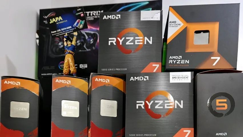 Ryzen 7 5700X3D NOTAFISCAL E CAIXA nunca usado  - Foto 3