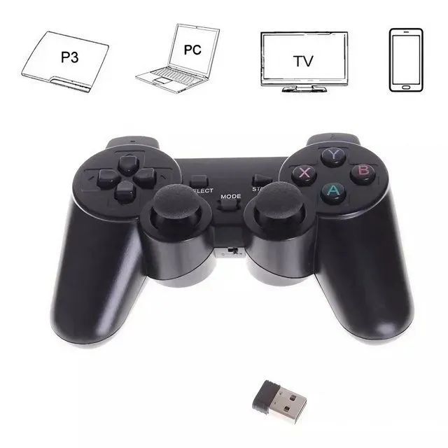 Controle PS3 PC e Android Sem Fio 2.4 GHz Wireless 
