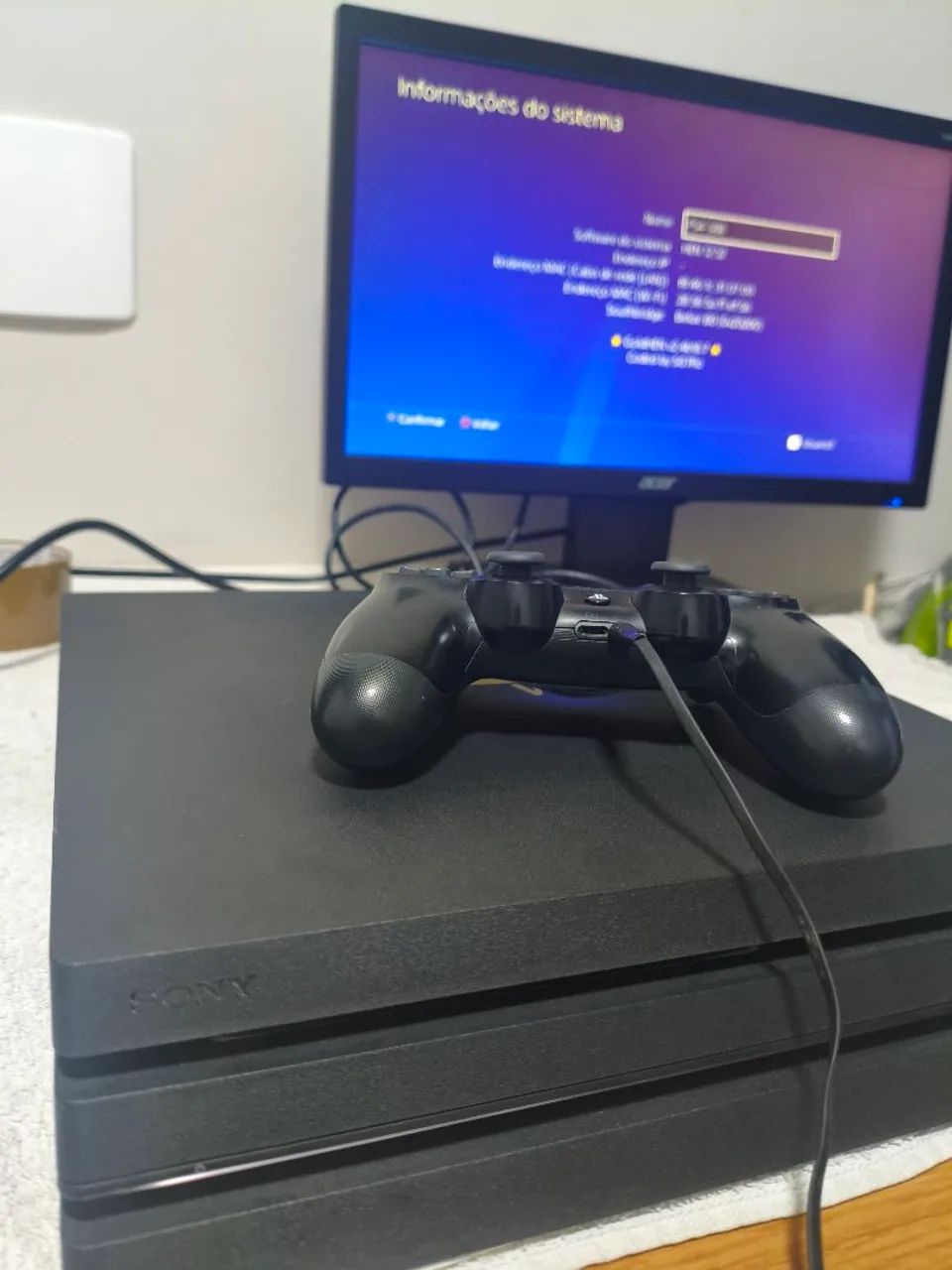 PS4 Pró 1TB Desbloqueado!! - Foto 4