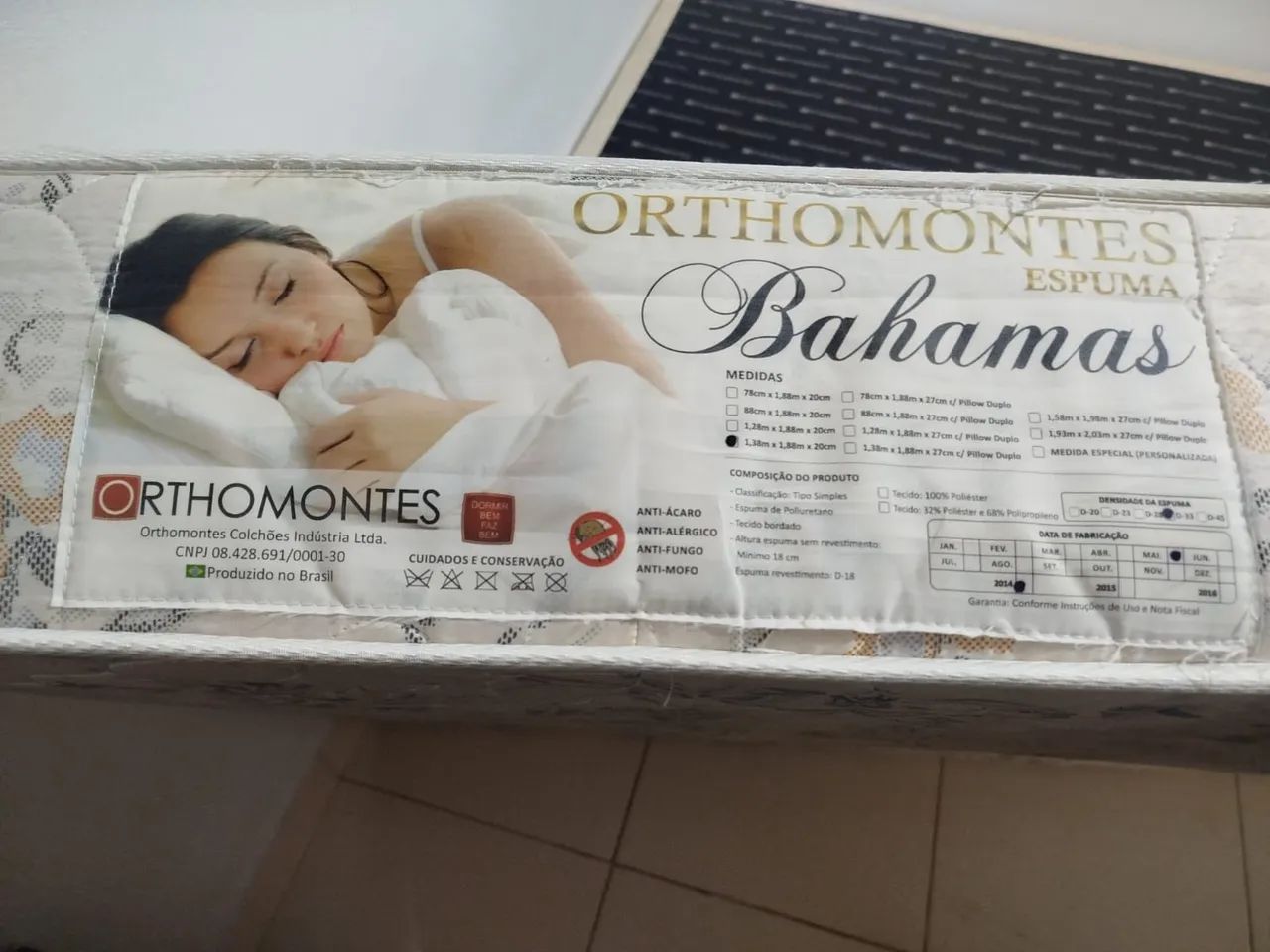 cama box ortomontes de casal  - Foto 3