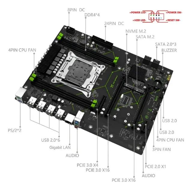 Kit Gamer X99 - Foto 2