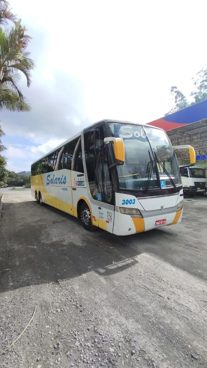 Vendo Ônibus volvo B12R Buscar,Ano 08/09,50 lugares, banheiro,ar condicionado thermo King  - Foto 2