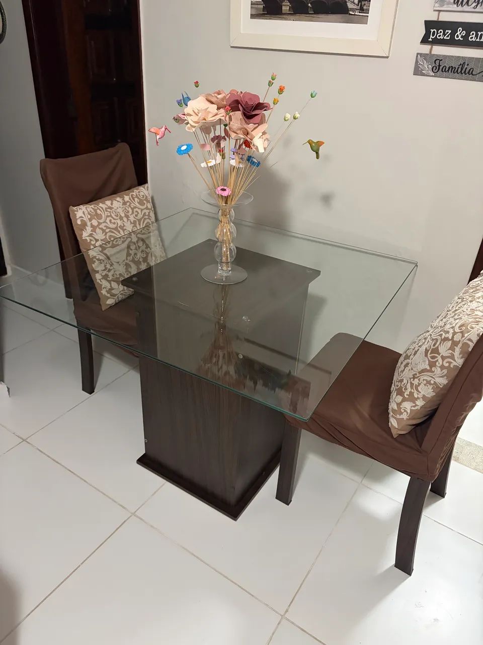 Mesa + 4 cadeiras - Cabula 