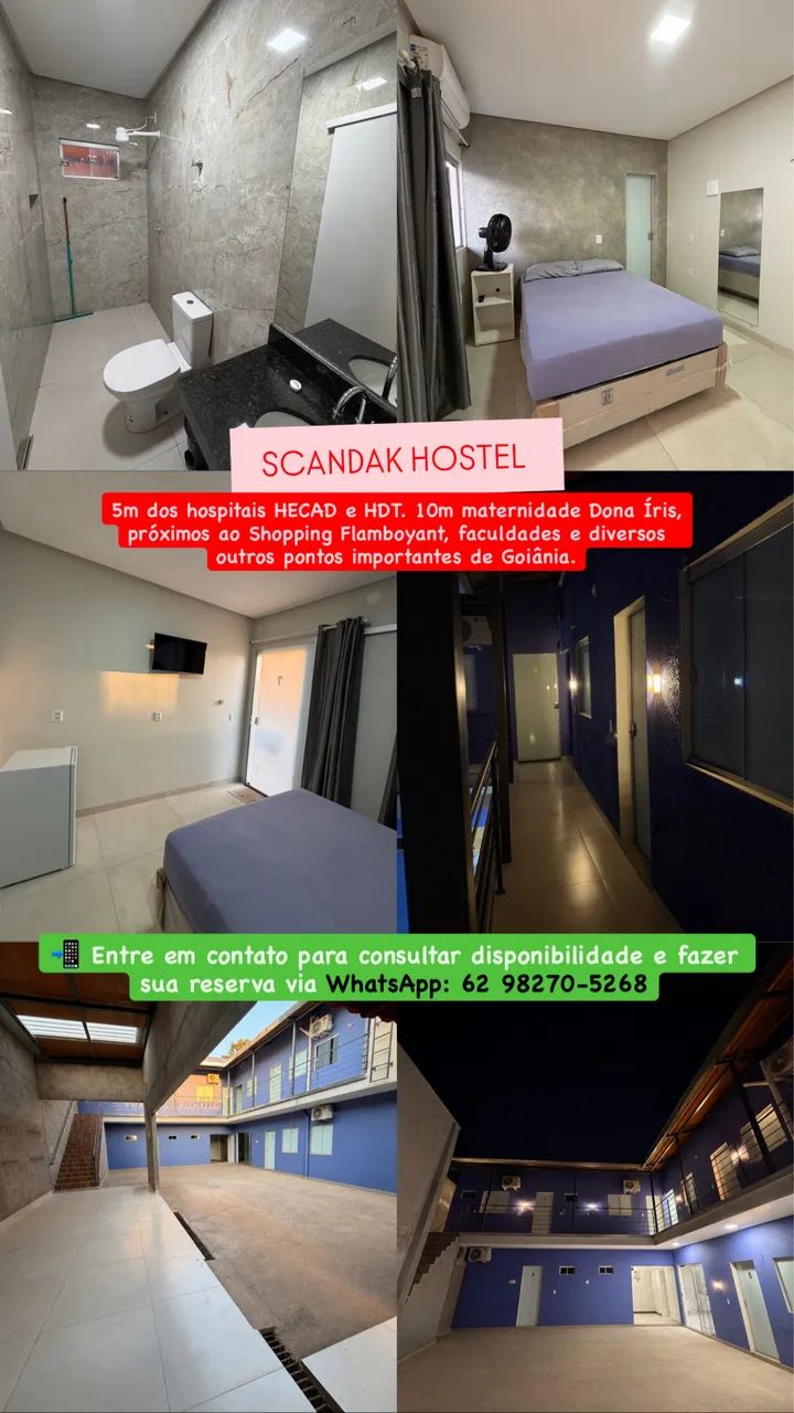 SCANDAK HOSTEL ? CONFORTO, PRATICIDADE E EXCELENTE LOCALIZAÇÃO! - Foto 3