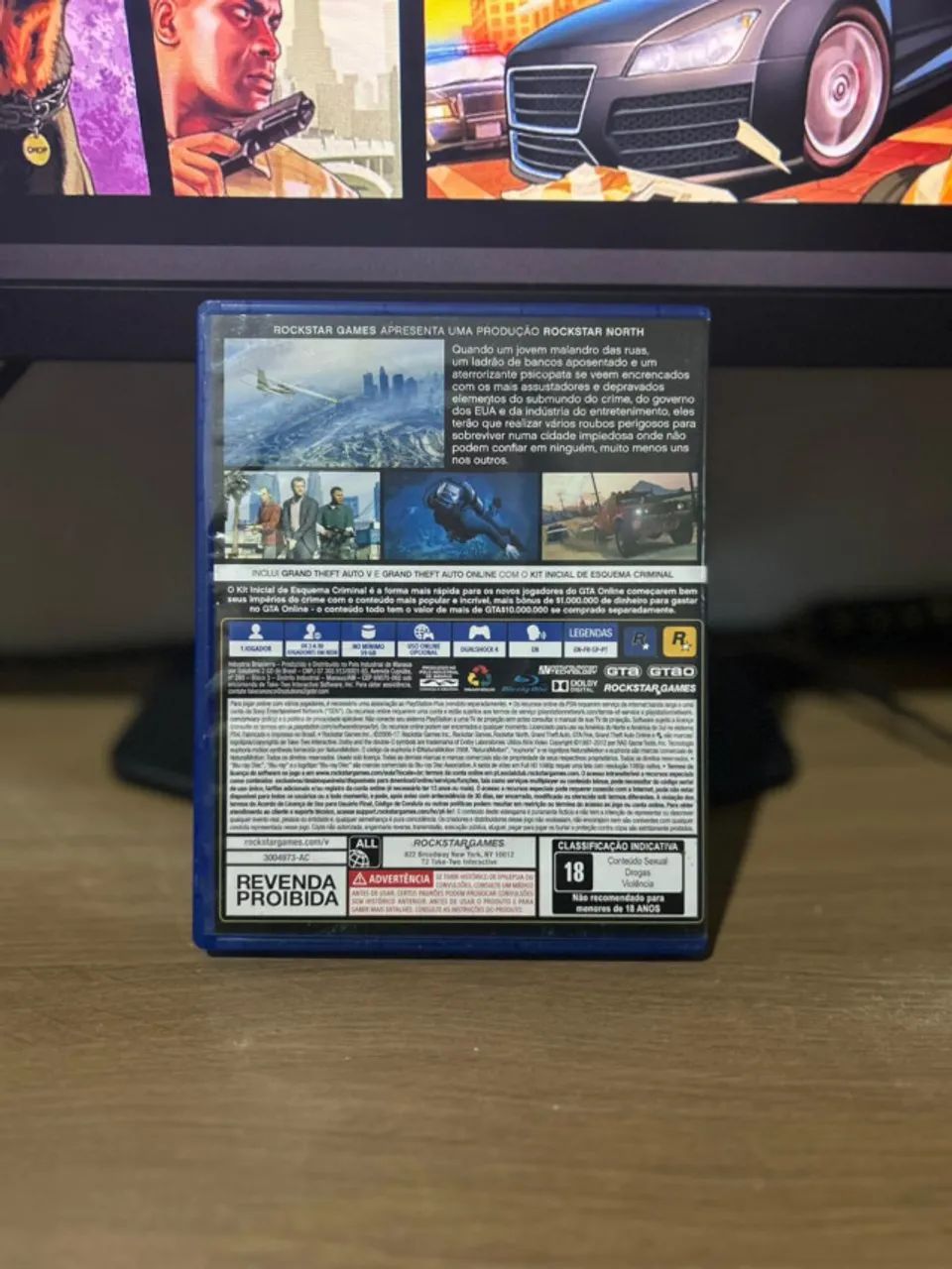 GTA V (Com mapa) PS4 - Foto 3