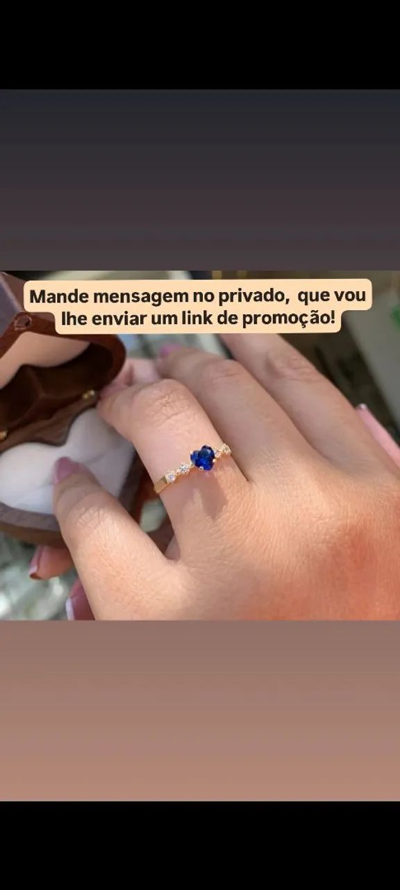 Anel de ouro 18k 