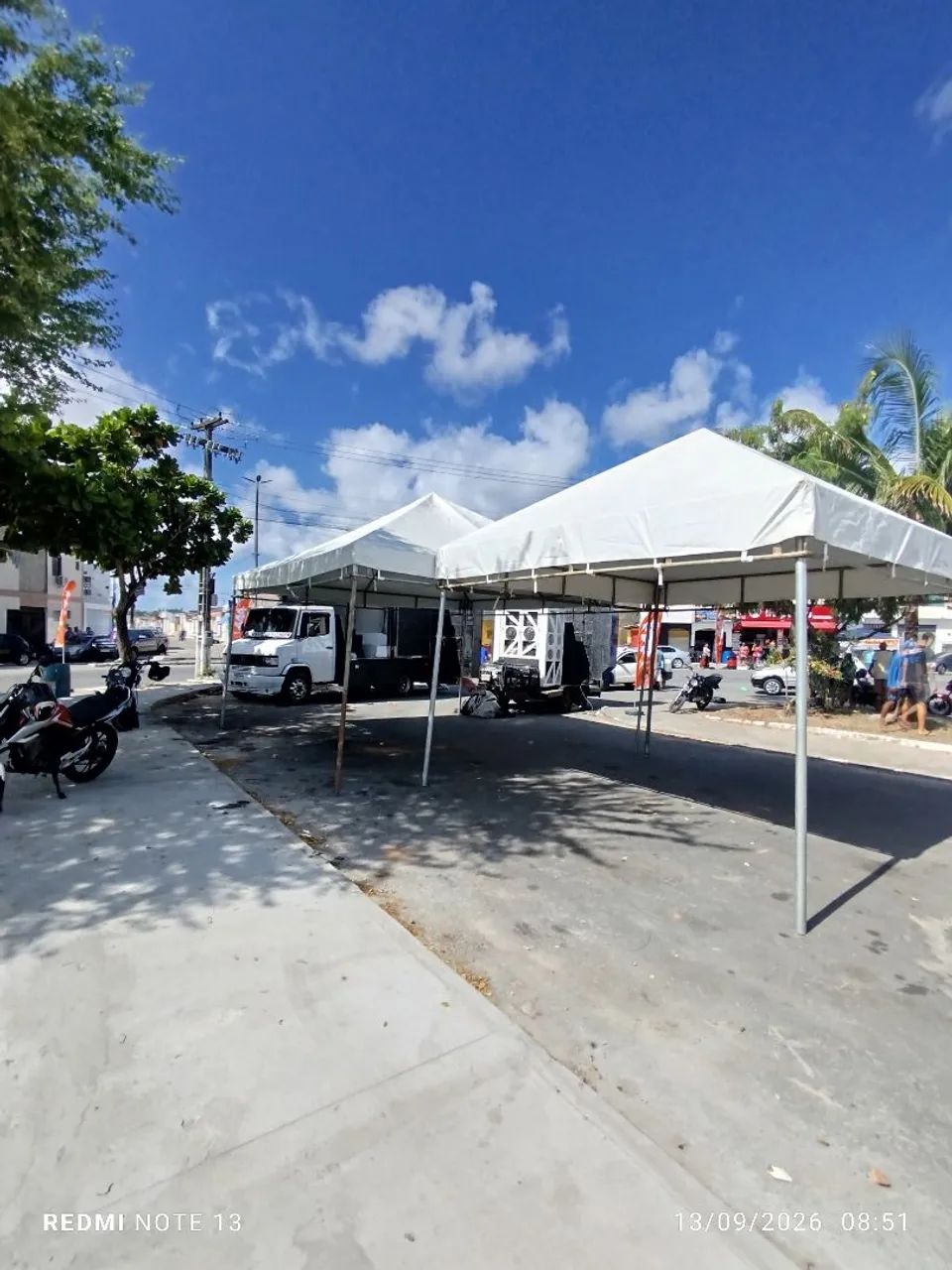 Locação de tenda,mesas, cadeiras,caixa térmica, isopor. - Foto 2